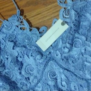 Anthropologie Lilac Summer Bridal Quince Bridemaids Small Spaghetti Strap Dress